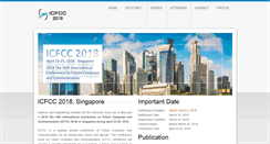 Desktop Screenshot of icfcc.org